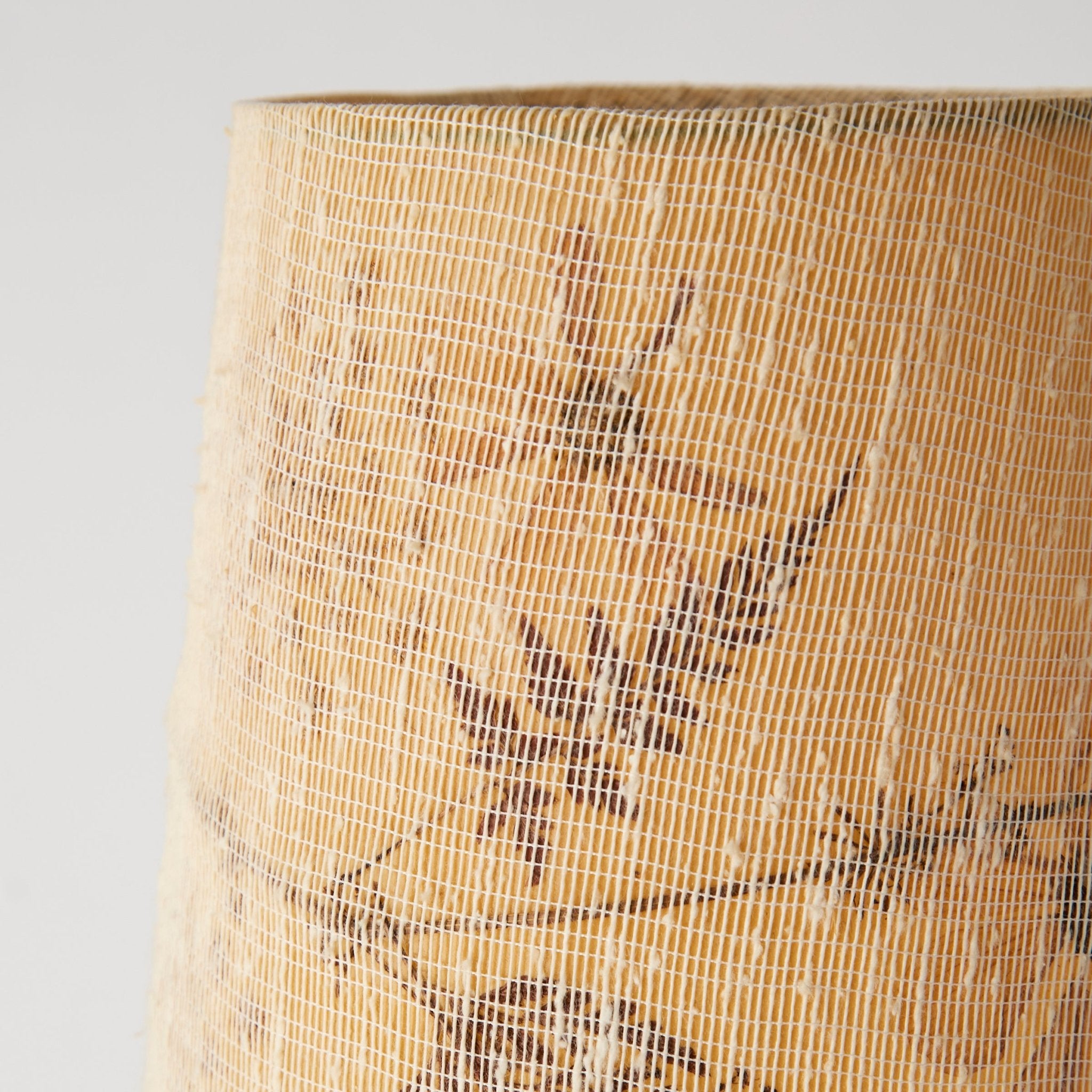 Brass Floor Lamp with Botanical Shade - elsie green - decor