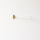 Brass & Glass Towel Bar - elsie green - decor
