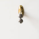 Brass & Glass Towel Bar - elsie green - decor