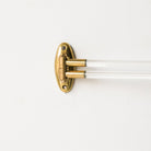 Brass & Glass Towel Bar - elsie green - decor