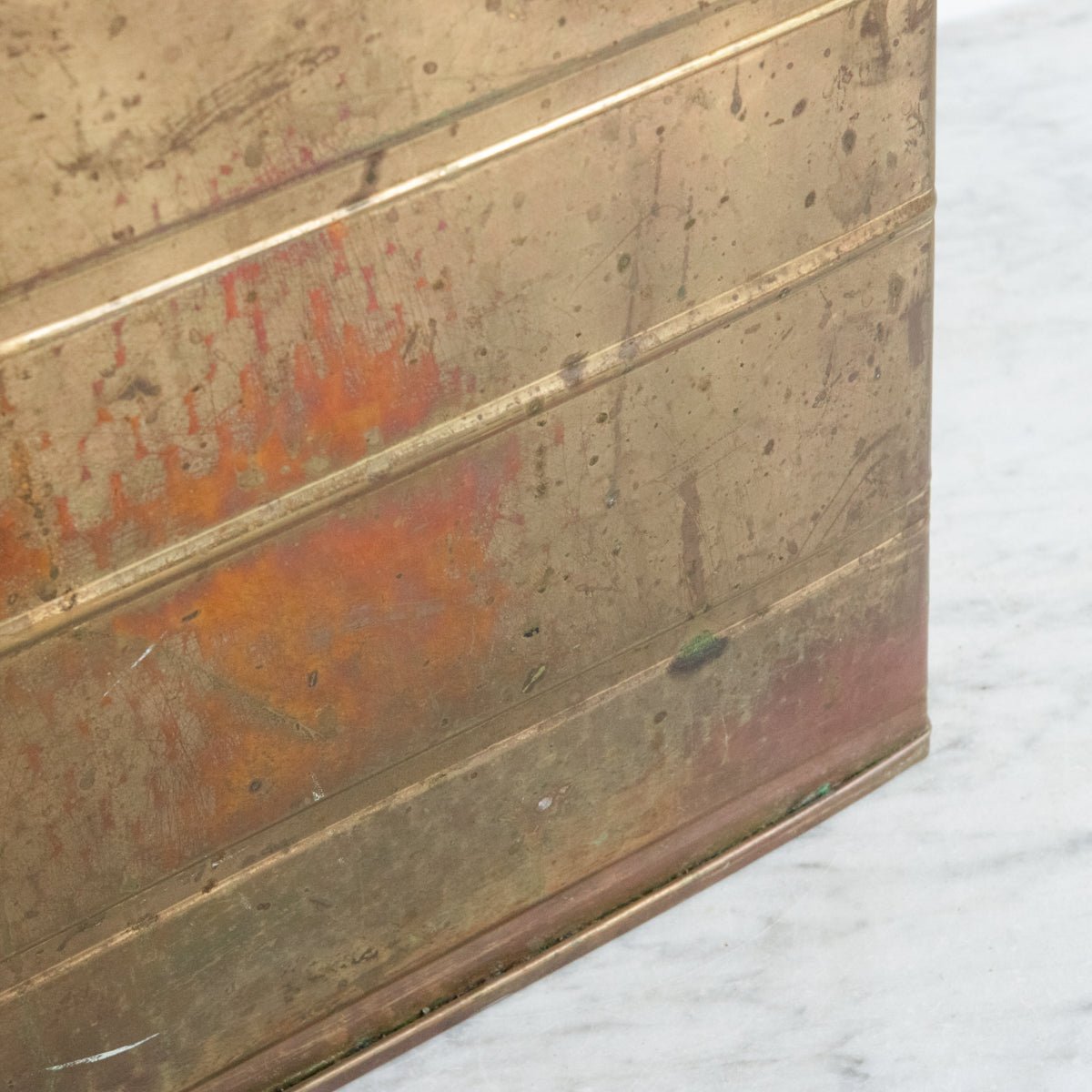 Brass Magazine Stand - elsie green - decor