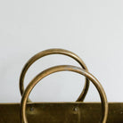 Brass Magazine Stand - elsie green - decor