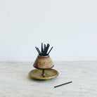 Brass Match Caddy - elsie green - decor