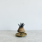 Brass Match Caddy - elsie green - decor