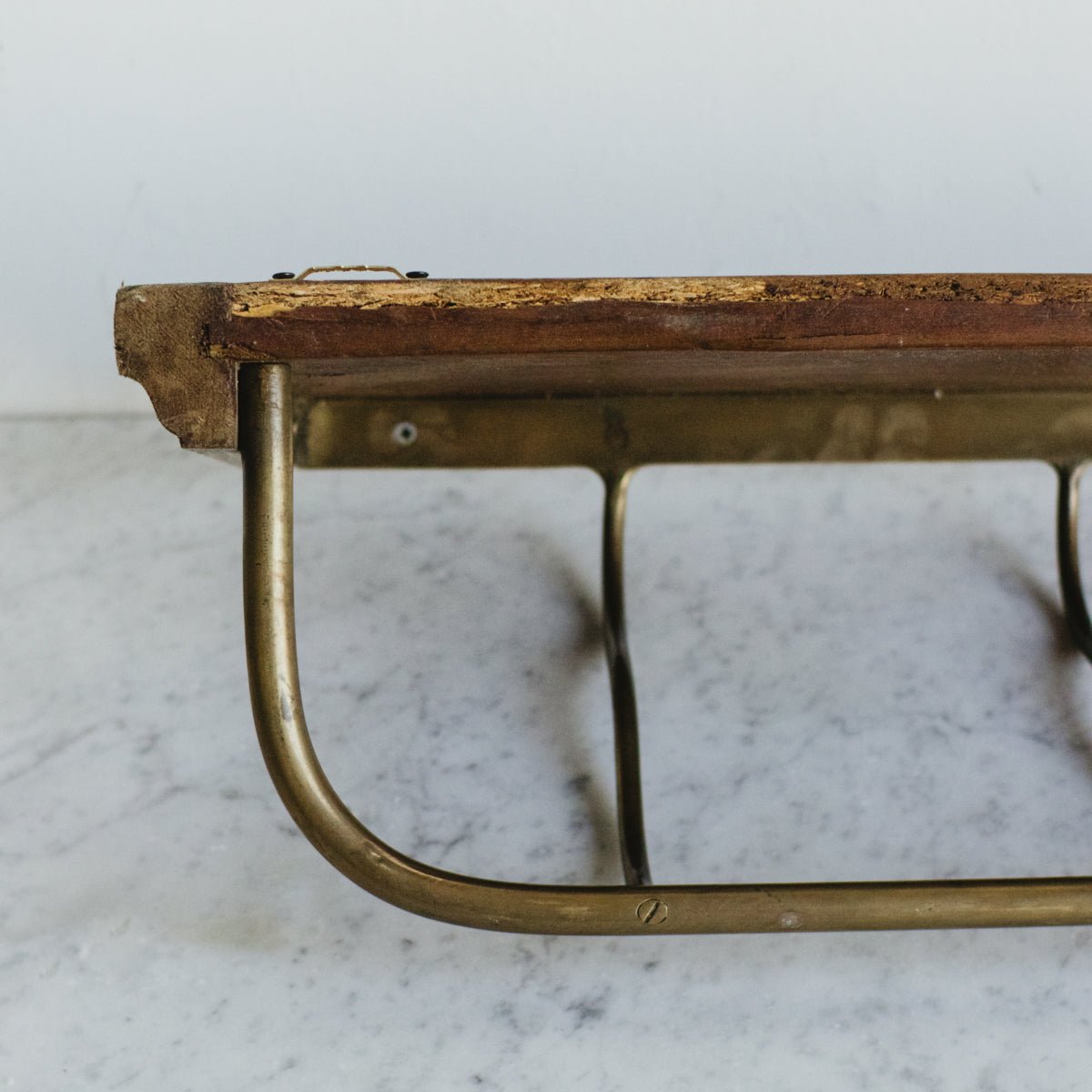 Brass & Oak Baguette Rack - elsie green - decor
