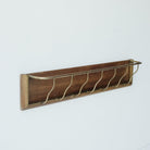 Brass & Oak Baguette Rack - elsie green - decor