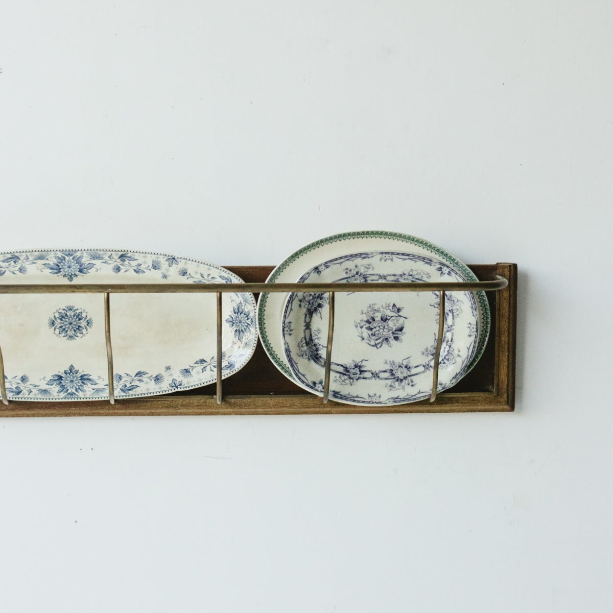 Brass & Oak Baguette Rack - elsie green - decor