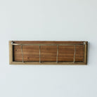 Brass & Oak Baguette Rack - elsie green - decor