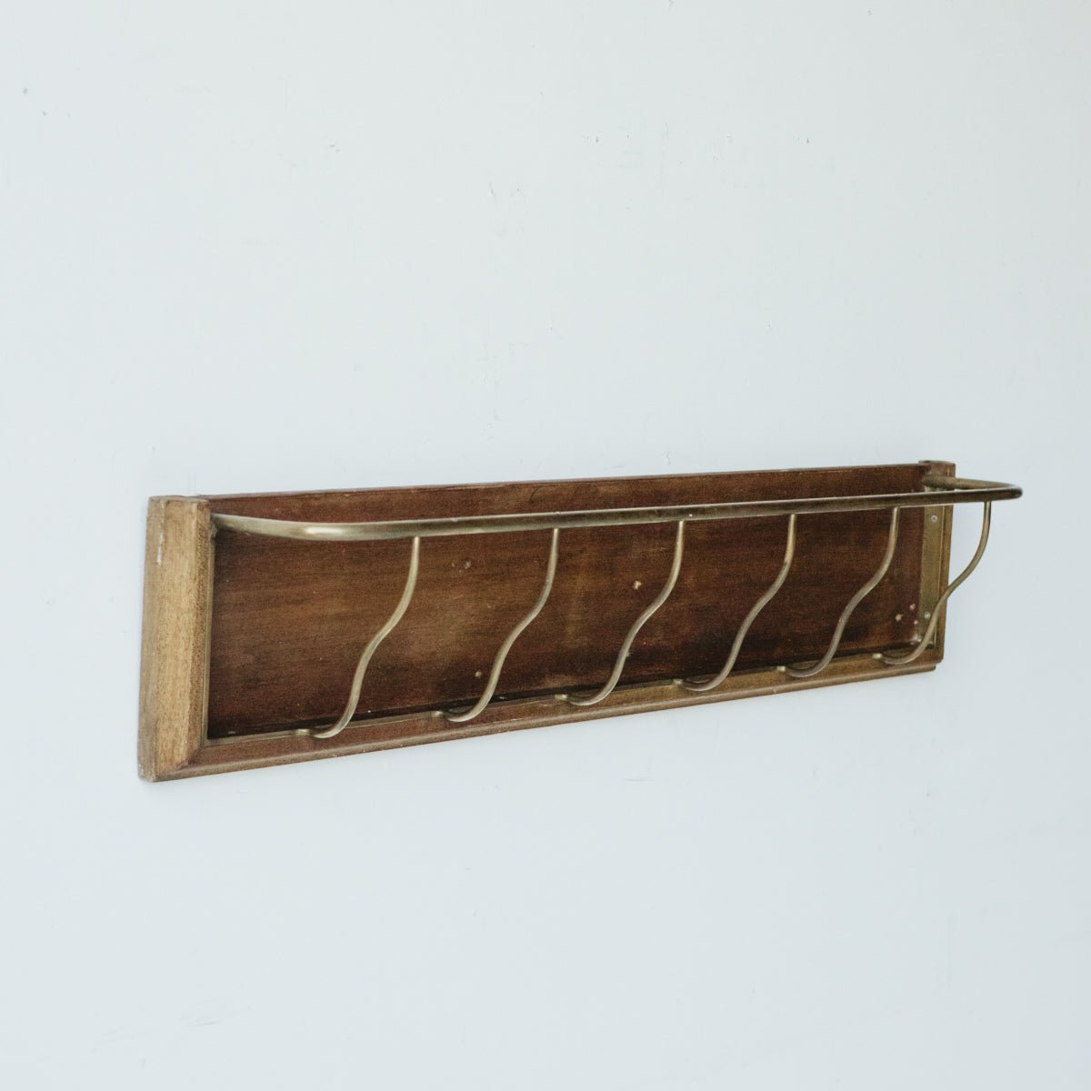 Brass & Oak Baguette Rack - elsie green - decor
