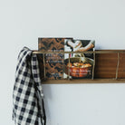 Brass & Oak Baguette Rack - elsie green - decor