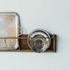 Brass & Oak Baguette Rack - elsie green - decor