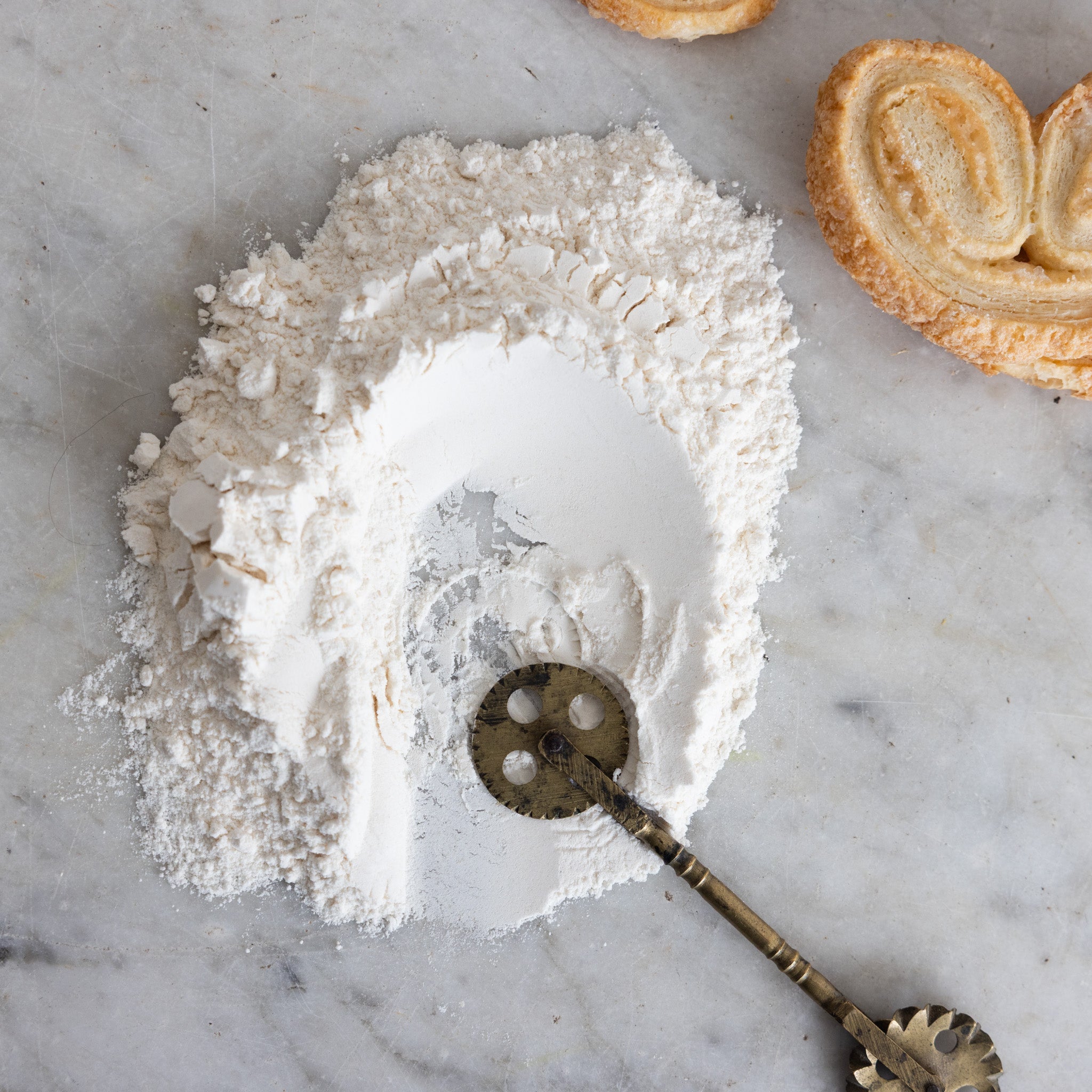 Brass Pastry Cutter - elsie green - the french kitchen