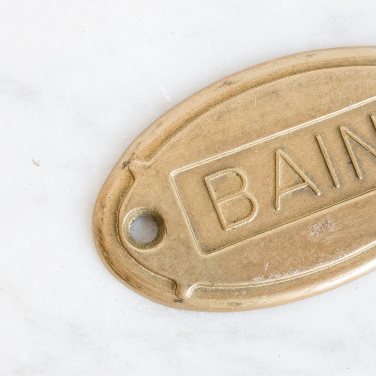 Brass Plate | Bain - elsie green - Decor