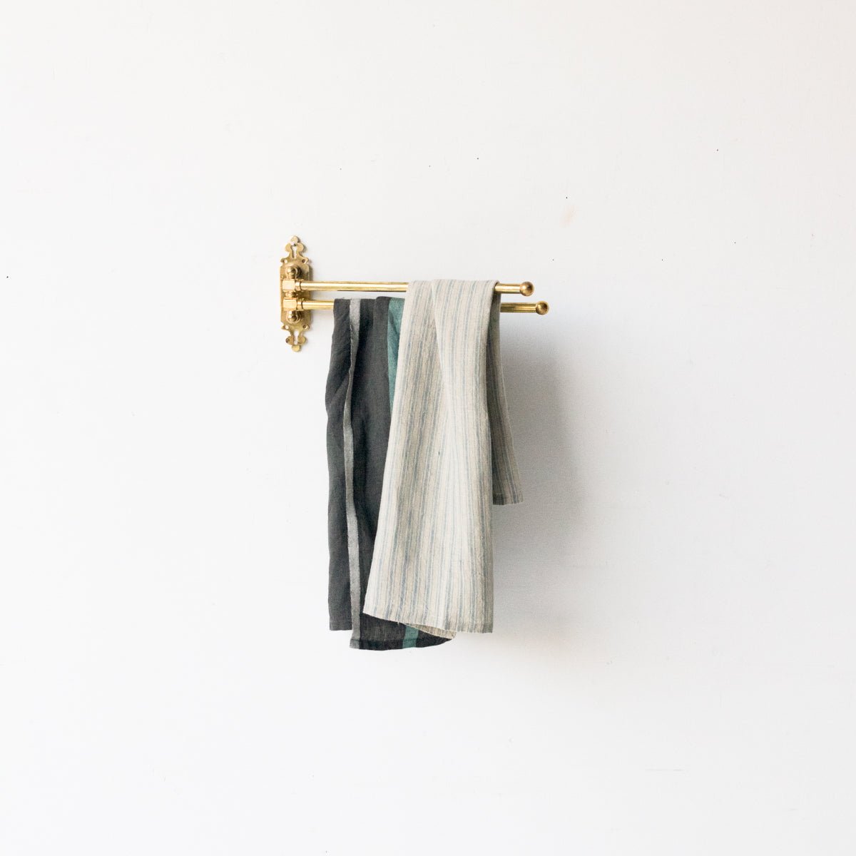 Brass Towel Bar - elsie green - decor
