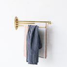 Brass Towel Bar - elsie green - decor