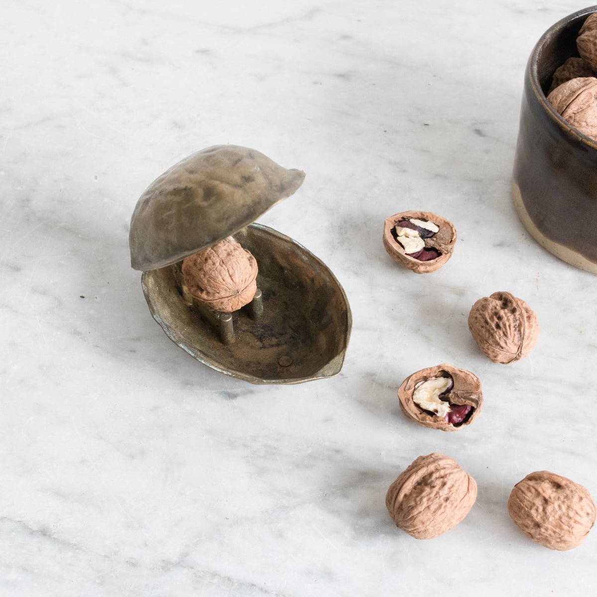 Brass Walnut Nutcracker - elsie green - The French Kitchen