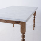 Brocanteur Marble Kitchen Table - elsie green - Custom Furniture