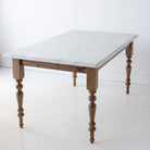 Brocanteur Marble Kitchen Table - elsie green - Custom Furniture
