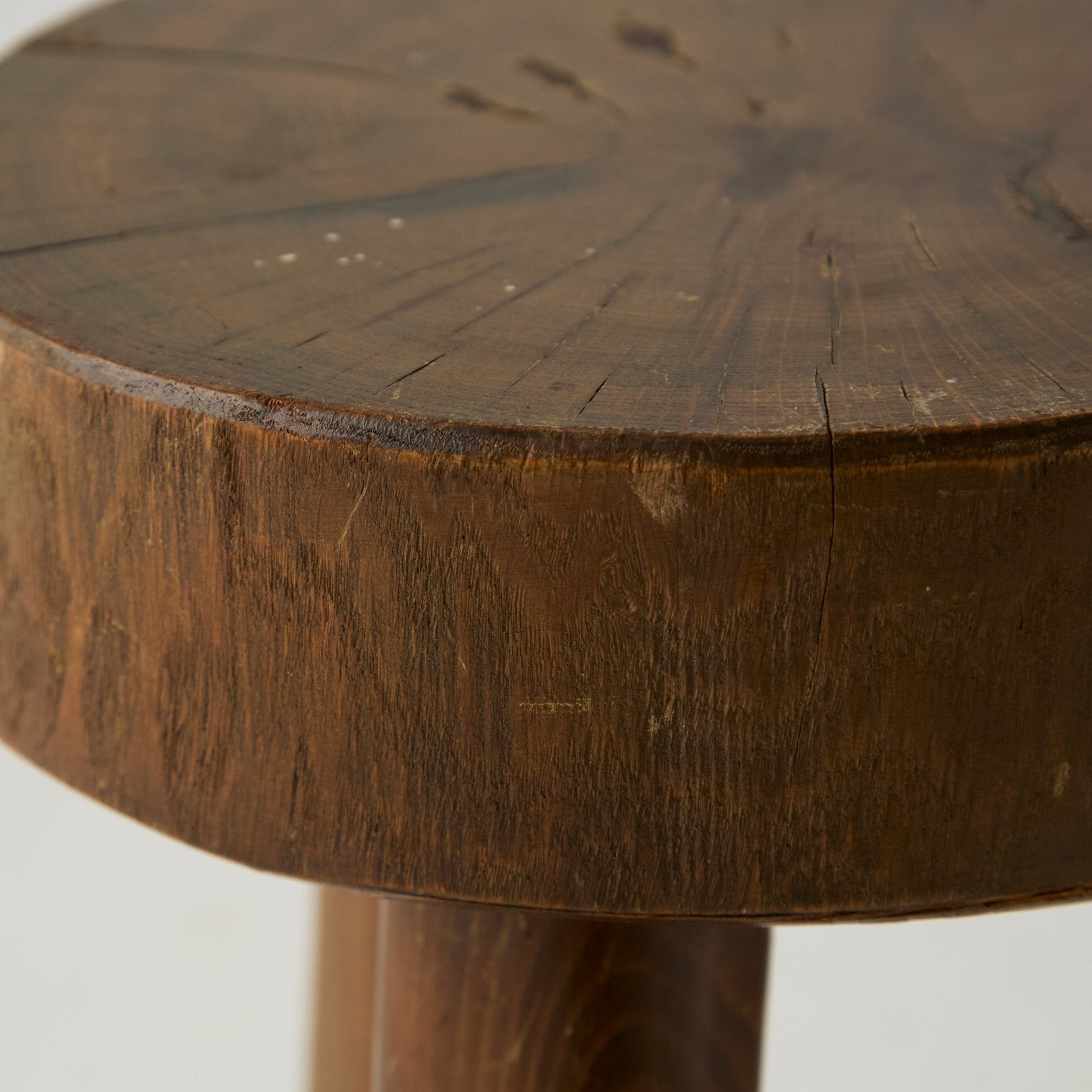 Brutalist Tripod Stool - elsie green - furniture