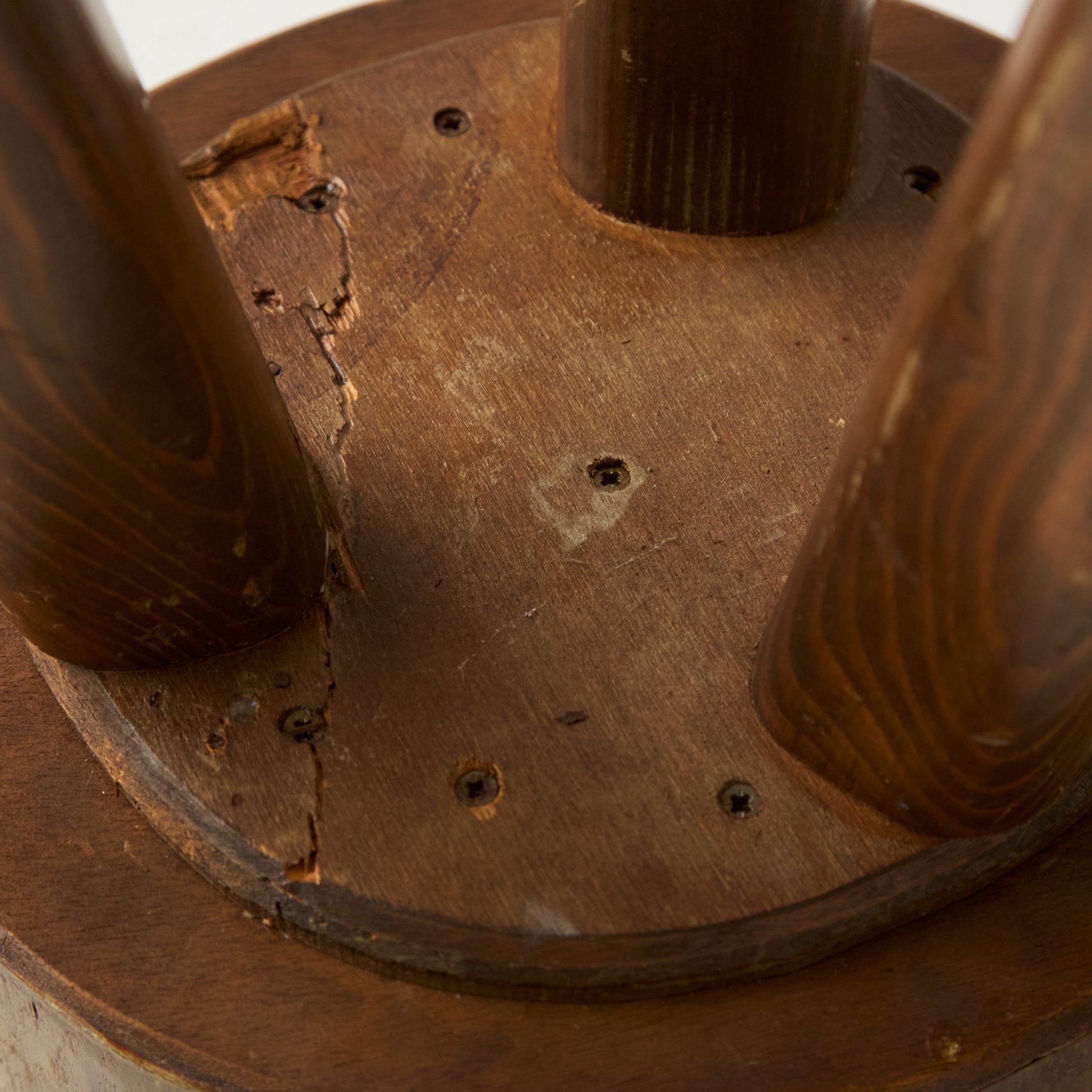 Brutalist Tripod Stool - elsie green - furniture