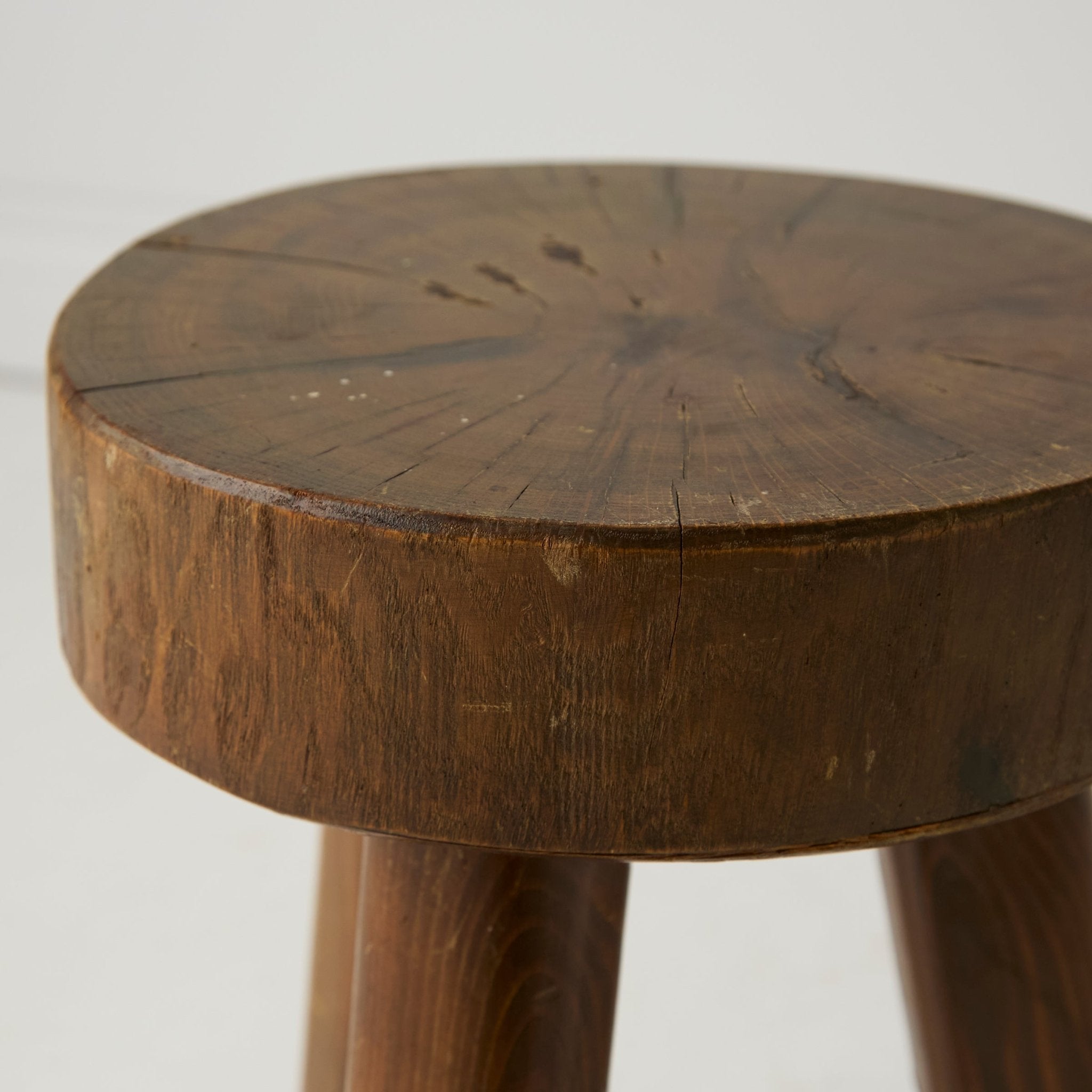 Brutalist Tripod Stool - elsie green - furniture