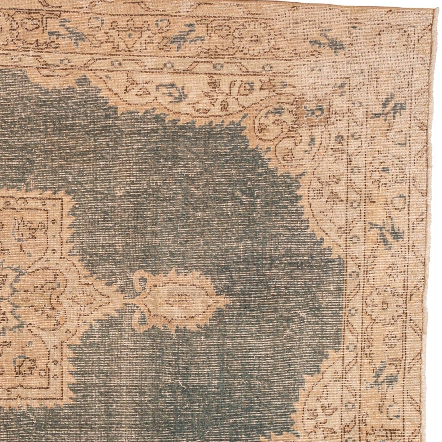 Caen Vintage Rug | 5'7" x 8'6" - elsie green - textiles