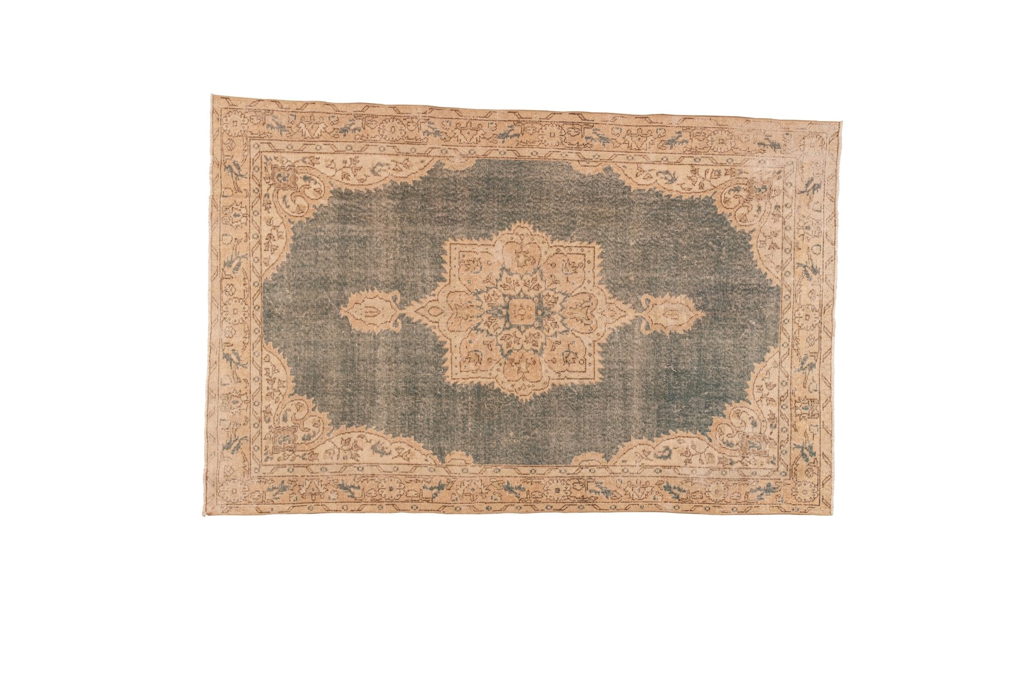 Caen Vintage Rug | 5'7" x 8'6" - elsie green - textiles