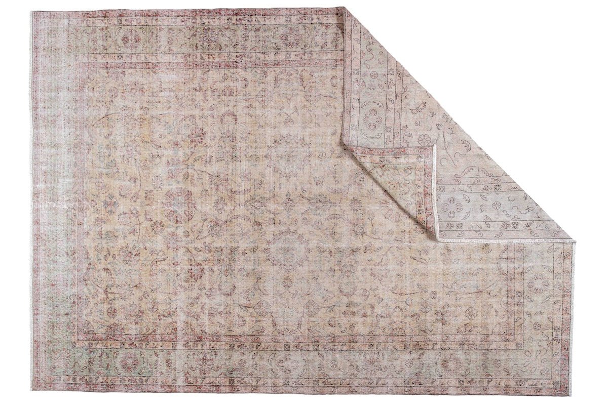 Cahors Vintage Rug | 8' x 11'5" - elsie green - textiles