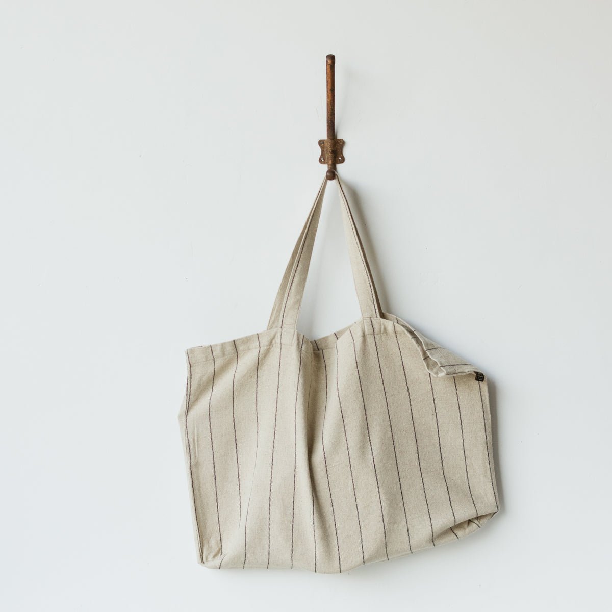 Calvi Linen Tote - elsie green - textiles