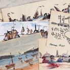 Cannes Study In Watercolor | Joseph Diotallevi - elsie green - Art