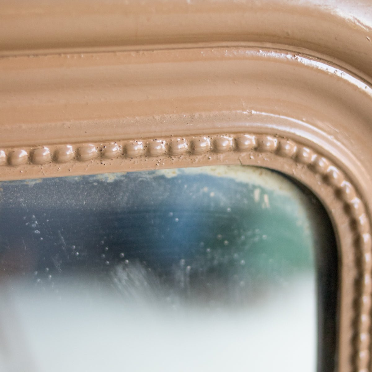 Caramel Louis Philippe Mirror | 34.5 x 39.5