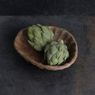 Carved Wood Bowl - elsie green - the french kitchen