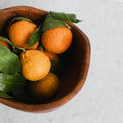 Carved Wood Bowl - elsie green - the french kitchen