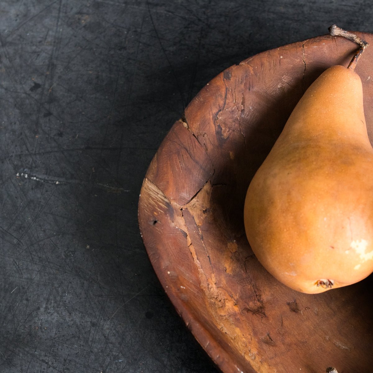 Carved Wood Bowl - elsie green - the french kitchen