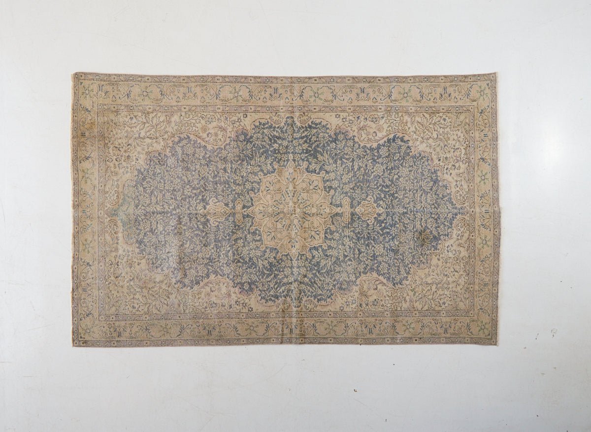 Cassis Vintage Rug | 6'5" x 10'1" - elsie green - textiles