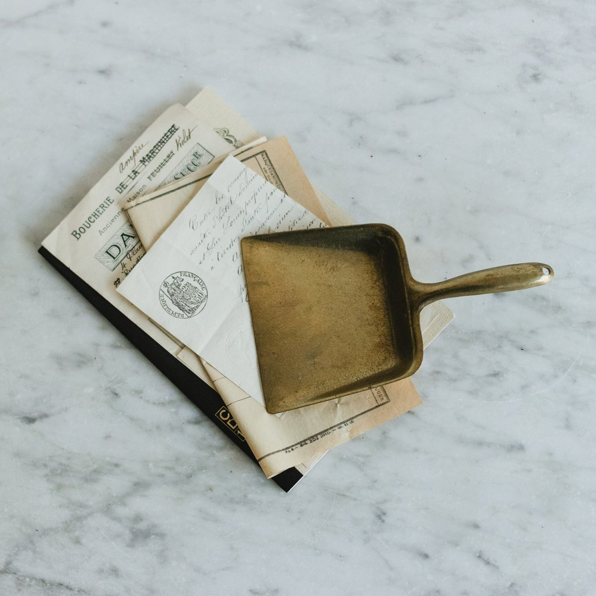 Cast Brass Vide Poche - elsie green - decor