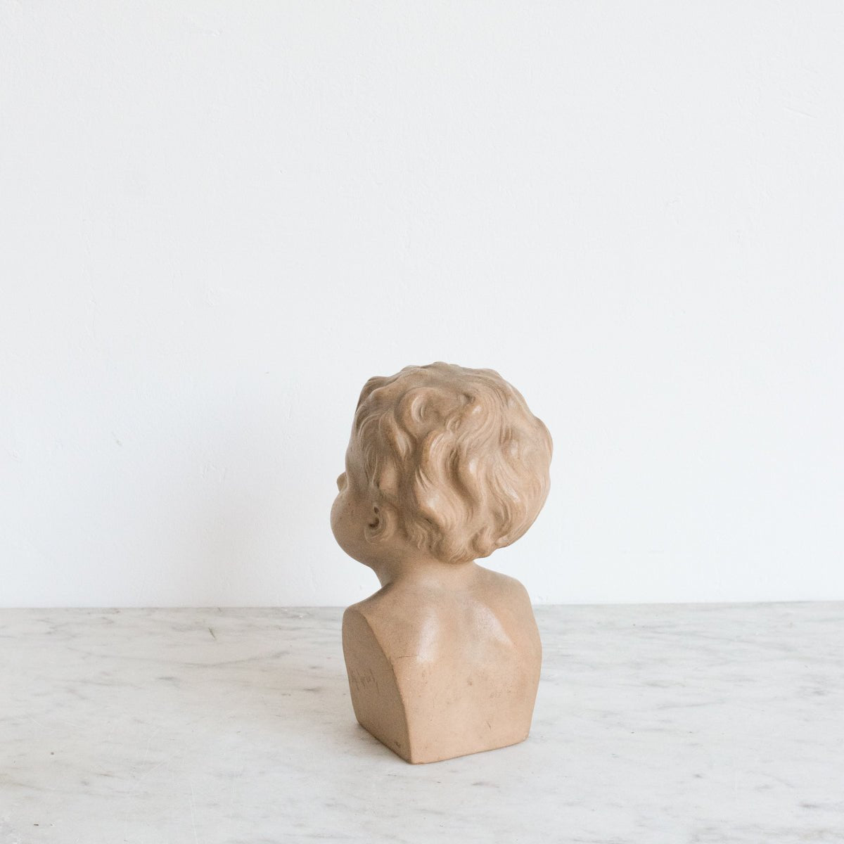 Cast Ceramic Bust - elsie green - art