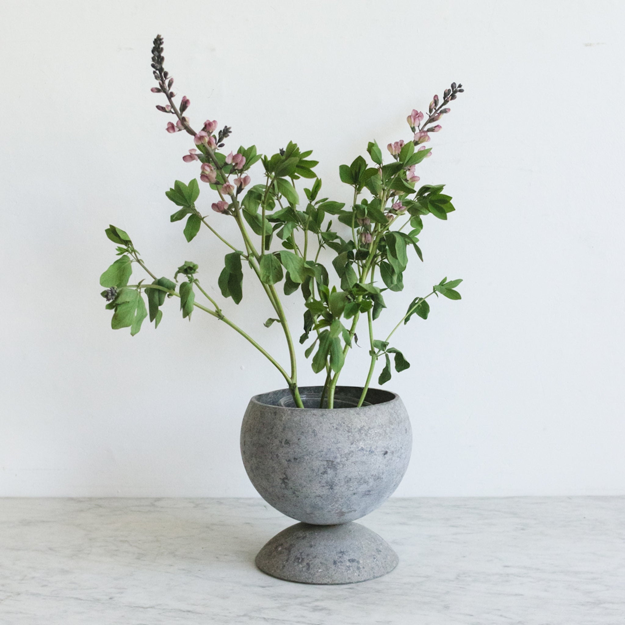 Cast Zinc Garden Urn - elsie green - decor