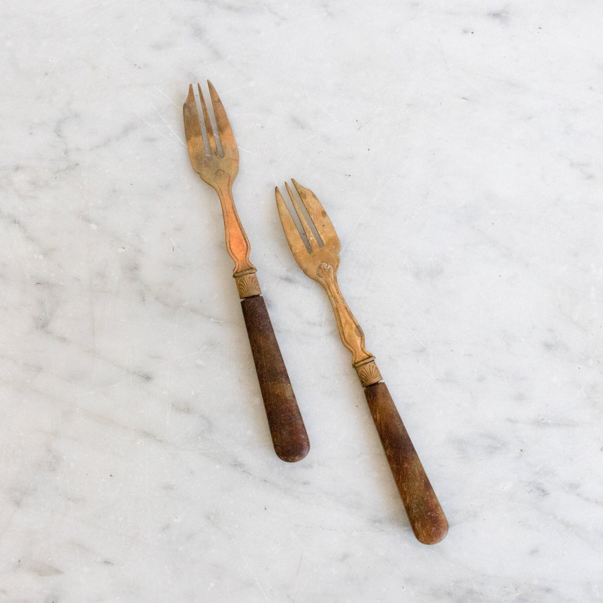 Celluloid Seafood Forks Set Of 5 - elsie green - The French Kitchen