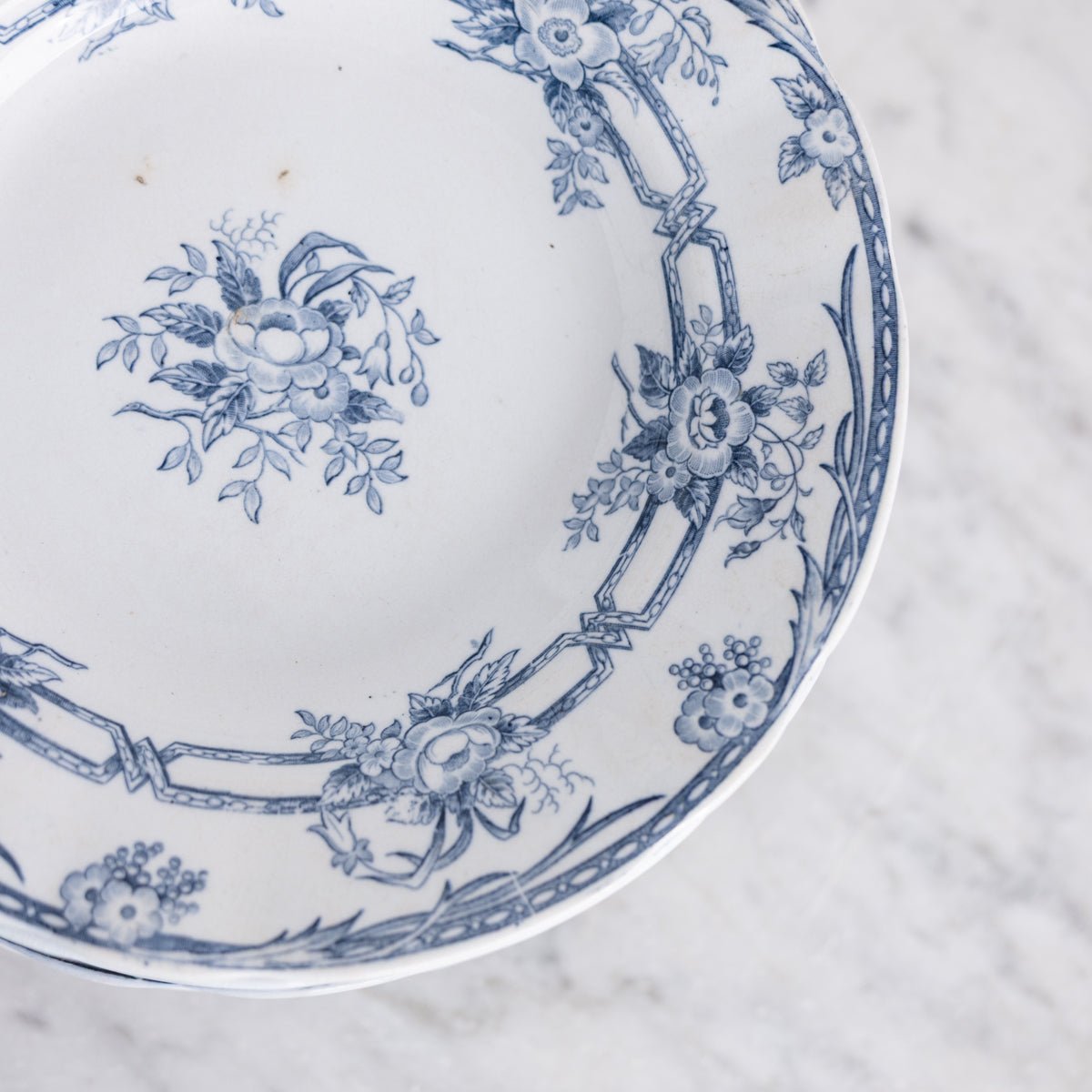 Ceres Flow Blue Transferware Bowl Set of 4 - elsie green - the french kitchen