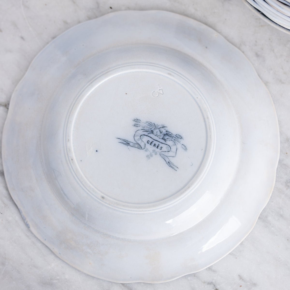 Ceres Flow Blue Transferware Bowl Set of 4 - elsie green - the french kitchen