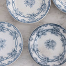 Ceres Flow Blue Transferware Dinner Plate Set of 4 - elsie green - the french kitchen