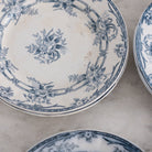 Ceres Flow Blue Transferware Dinner Plate Set of 4 - elsie green - the french kitchen