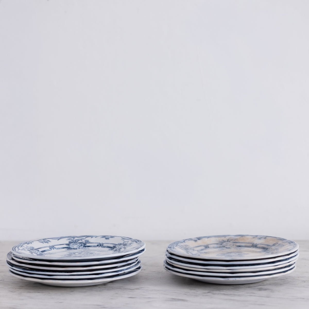 Ceres Flow Blue Transferware Dinner Plate Set of 4 - elsie green - the french kitchen