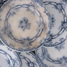 Ceres Flow Blue Transferware Dinner Plate Set of 4 - elsie green - the french kitchen
