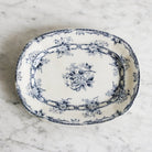 Ceres Transferware Flow Blue Platter - elsie green - the french kitchen