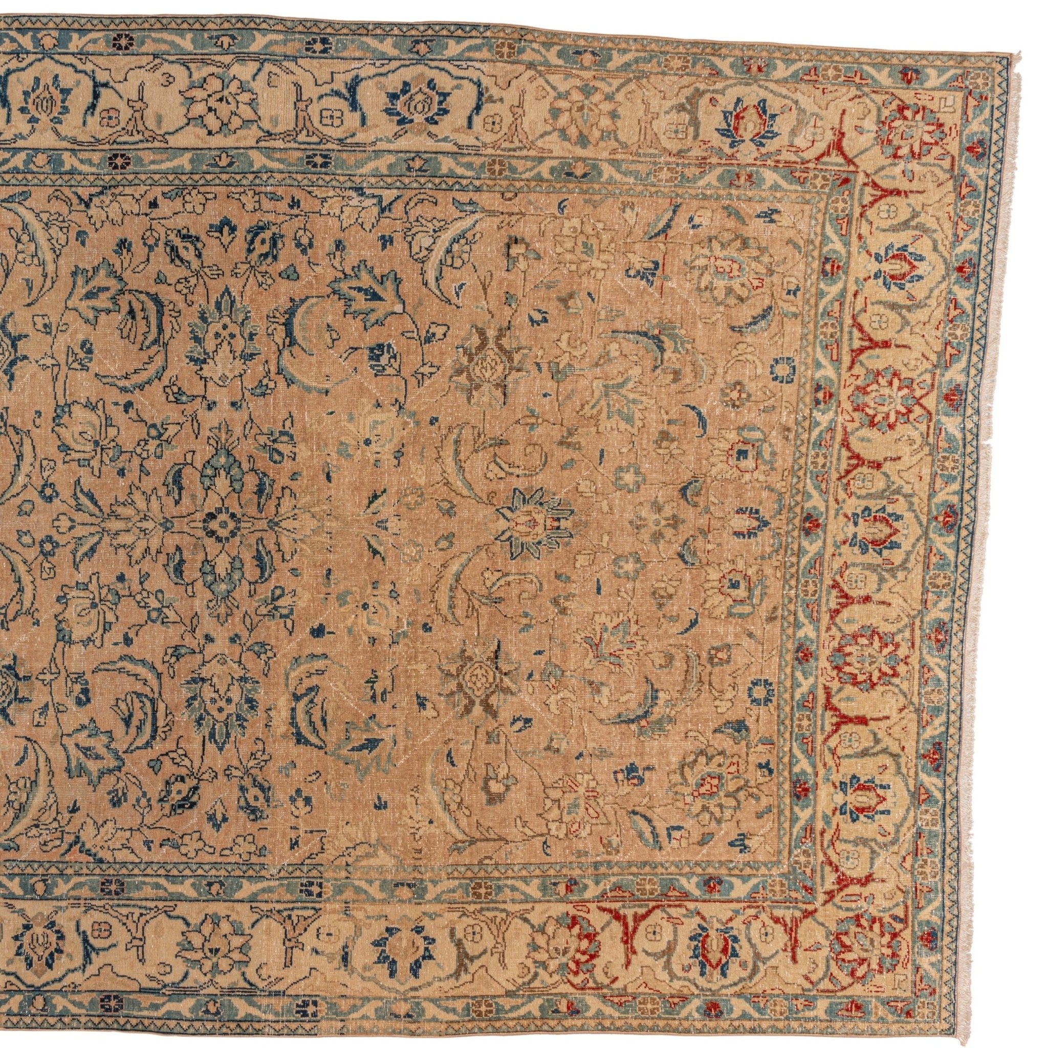 Cergy Vintage Rug | 7'1" x 9'11" - elsie green - textiles