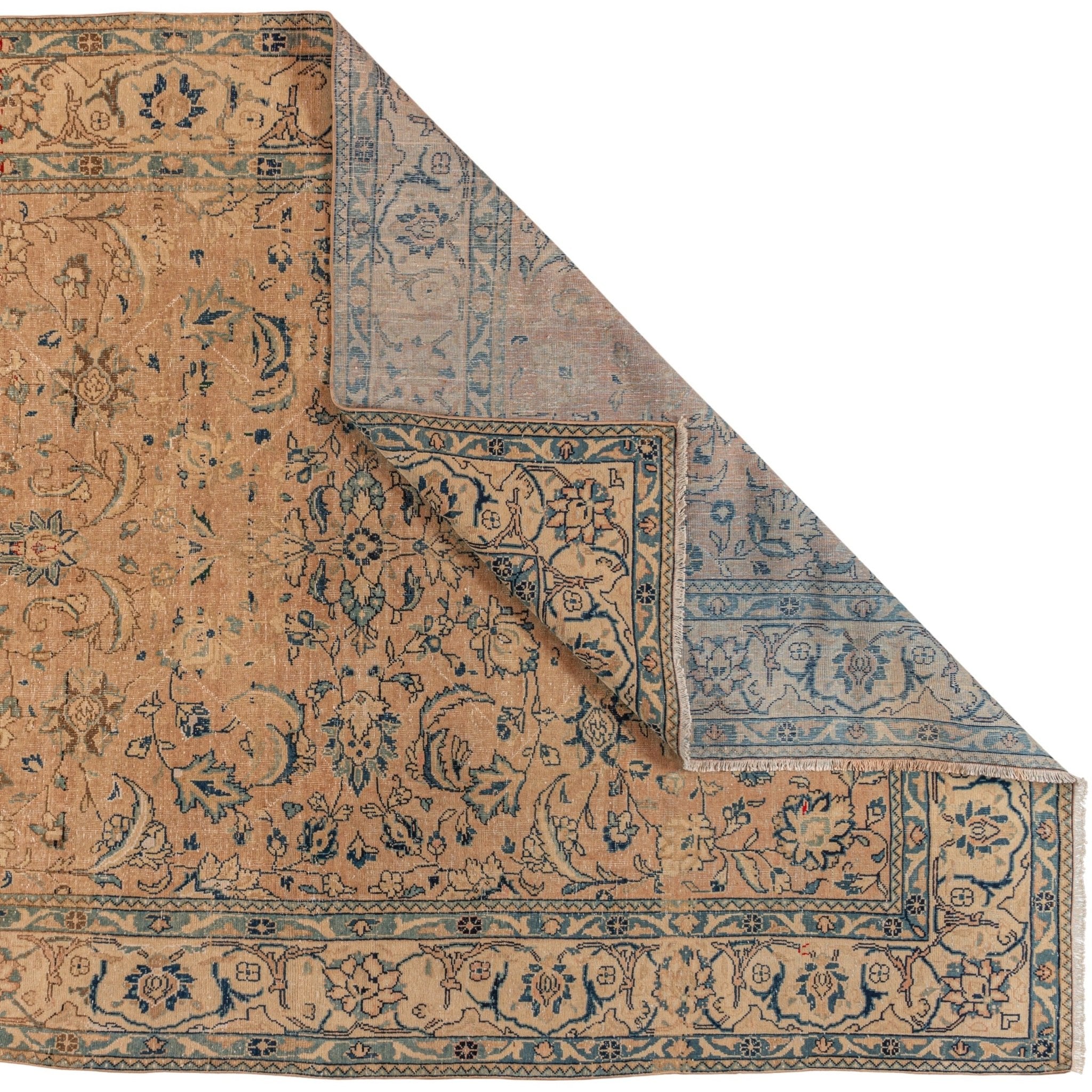 Cergy Vintage Rug | 7'1" x 9'11" - elsie green - textiles