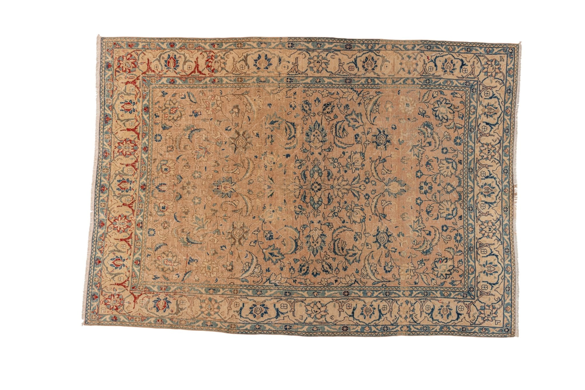 Cergy Vintage Rug | 7'1" x 9'11" - elsie green - textiles