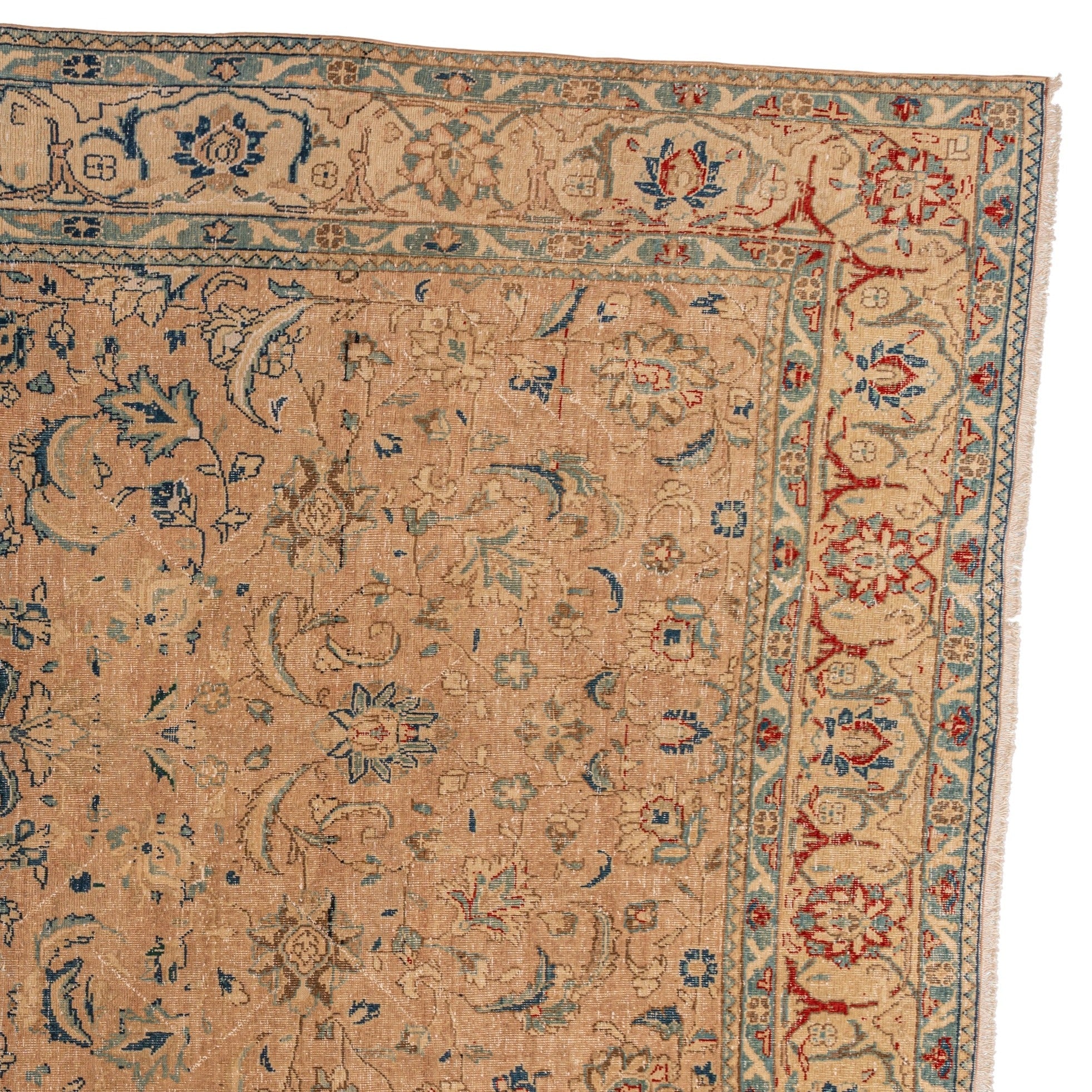 Cergy Vintage Rug | 7'1" x 9'11" - elsie green - textiles